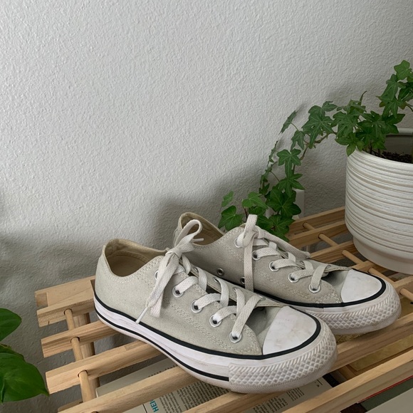sage green converse